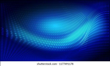 Abstract blue light and shade creative technology background. Vector illustration.