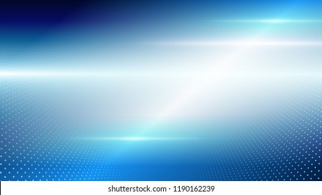 Abstract blue light and shade creative technology background. Vector illustration.
