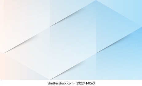Abstract blue light and shade creative background. Vector illustration.