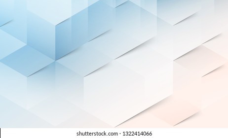 Abstract blue light and shade creative background. Vector illustration.