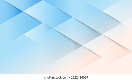 Abstract blue light and shade creative background. Vector illustration.