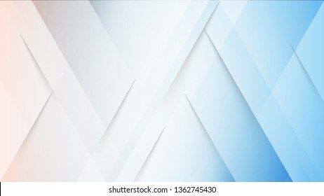 Abstract blue light and shade creative background. Vector illustration.