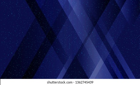 Abstract blue light and shade creative background. Vector illustration.