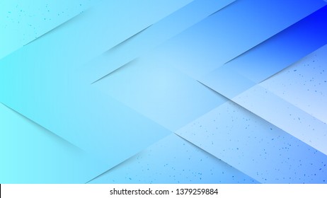 Abstract blue light and shade creative background. Vector illustration.