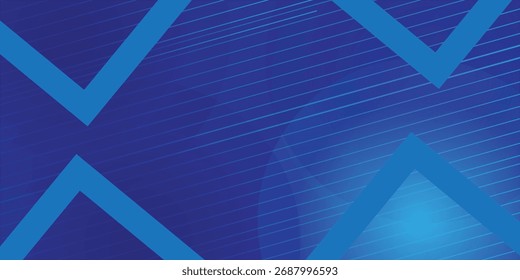 Abstractas luz azul y sombra de fondo de tecnología creativa. Diseño de fondo médico vectorial. Fondo abstracto geométrico con hexágonos. 