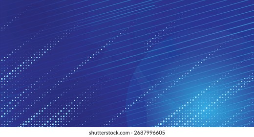 Abstractas luz azul y sombra de fondo de tecnología creativa. Diseño de fondo médico vectorial. Fondo abstracto geométrico con hexágonos. 