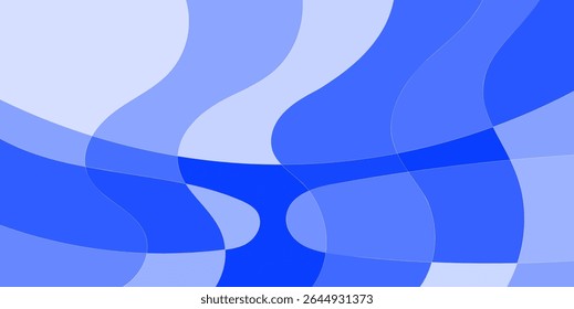 Formas de azul abstrato e azul claro (3)