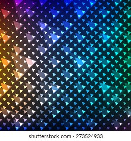 Abstract blue light template background