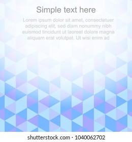 Abstract blue light template with copy space, backdrop, background, ESP 10 