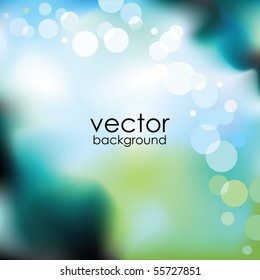 Abstract blue light vector background