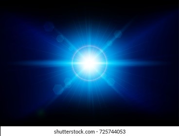 abstract  blue lighting  background. illustration vector design