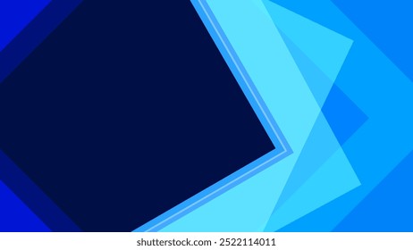 Abstract blue line background and copy space for text.