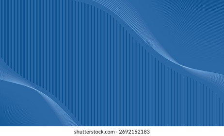 Fondo de línea azul Abstractas y espacio de copia para texto.