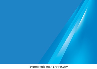 Resumen Diseño de fondo de la línea azul, vector de plantilla de fondo de la línea azul