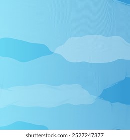 Ilustración vectorial de fondo de línea azul abstracta