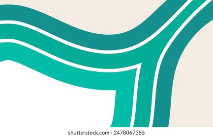 Abstract blue line background. wave flow, wavy blue lines on white background. geometry flat composition background with blue color curved lines and shapes on white background. blue backdrop 

