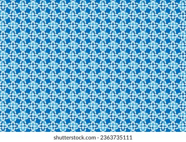 Abstract blue line circle minimal pattern decoration soft background. vector illustration.