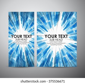 Abstract blue line digital. Graphics resources design template. Vector illustration