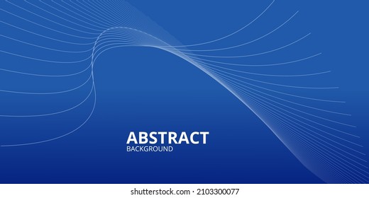 abstract blue line wave background. base for website, print, base for banners, wallpapers, business cards, brochure, banner, calendar, graphic