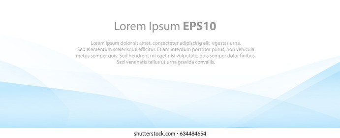 abstract blue line wave background