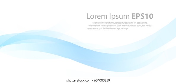 abstract blue line wave background,banner