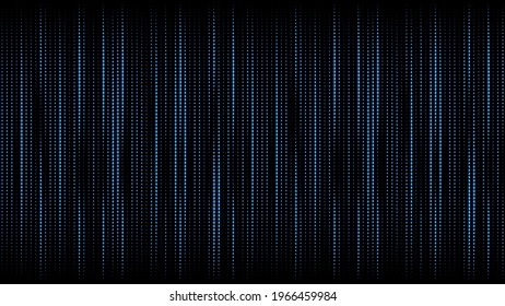 Abstract Blue Linear Illusive Dark Background. Vector illustration