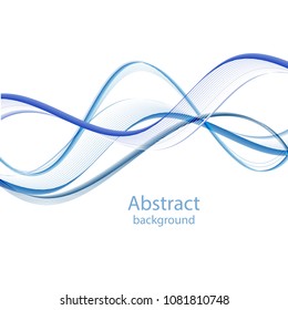 abstract blue lines