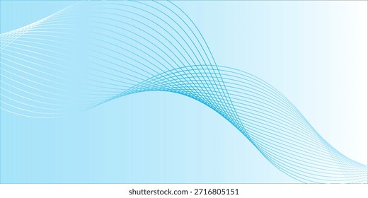 Líneas azules Abstractas y patrón de conexiones de puntos, comunicación de redes sociales, fondo de línea de curva de tecnología. Diseño utilizado para la tecnología, la ciencia, el Anuncio, la Plantilla, los negocios y muchos más.

