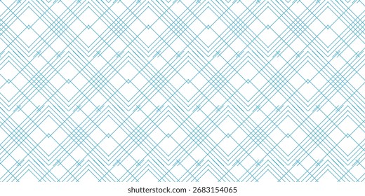 Líneas azules Abstractas que forman el fondo del arte del patrón en forma de diamante