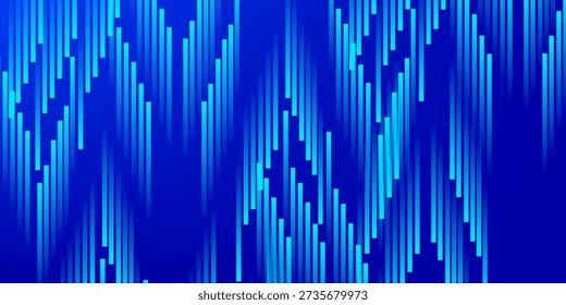 Fondo geométrico líneas azules