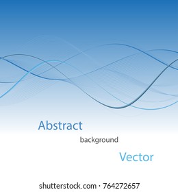abstract blue lines on a blue background