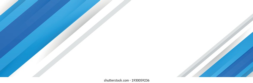Resumen de líneas azules sobre fondo blanco - Ilustración vectorial