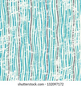 abstract blue lines seamless texture with grunge effect