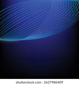  Abstract Blue Lines vectors: a digitally-crafted visual that showcases interconnected lines and soft curves. a futuristic vibe with modern style.
