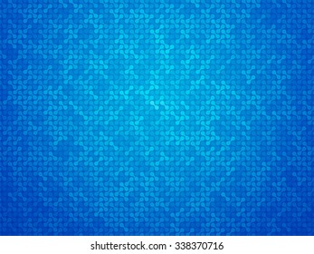 abstract blue linking dots background