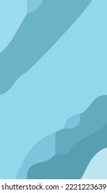 Abstract blue liquid background. Design with various  shapes and contrasting colors. Suitable for poster and banner