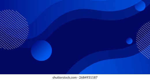 Fondo líquido azul Abstractas. Vector Eps10