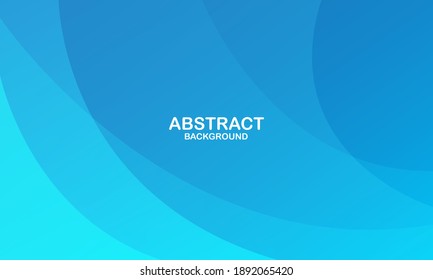 Abstract blue liquid wave background. Fluid shapes composition. Vector illustration