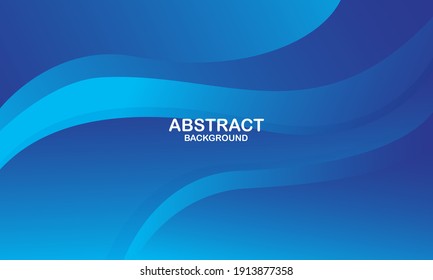 Abstract blue liquid wave background. Fluid composition of shapes. Eps10 vector