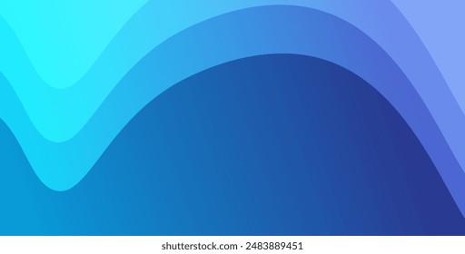 Fondo de onda líquida azul Abstractas. Composición líquida de las Formas. Vector Eps10