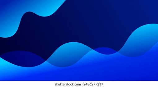 Abstrakter Flüssigwellenhintergrund. Fluidzusammensetzung von Formen. EPS10-Vektorgrafik