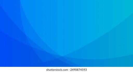 Abstract blue liquid wave background. Fluid shapes composition, vector illustration