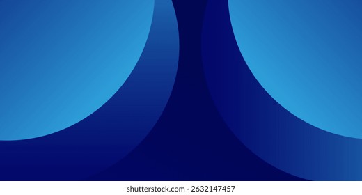 Abstract blue liquid wave background. Fluid composition of shapes. Eps10 vector