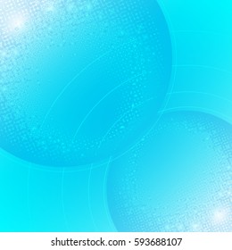 Abstract blue magnificent background