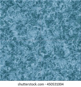 abstract blue marble seamless texture vector tiled background