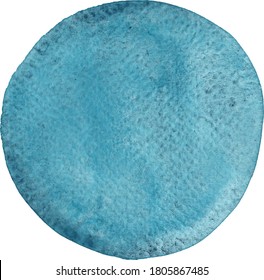 Abstract blue marine brush stroke circle shape background banner.