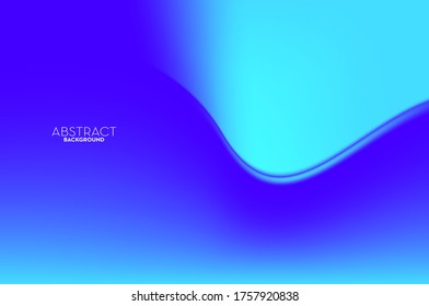 abstract blue mesh gradient background or wallpaper backdrop banner. vector eps.