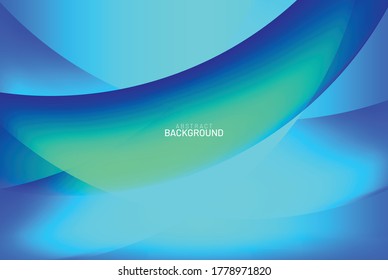 abstract blue mesh gradient background or wallpaper, banner website, Vector eps