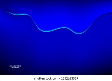 abstract blue mesh gradient background, wallpaper backdrop and banner website, vector eps