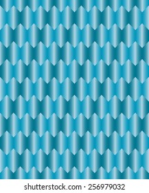 Abstract blue metal rhombus background